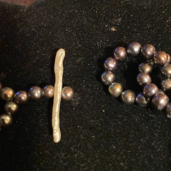 Vintage Purpleish/Gray, Glass Beaded Necklace, Gorgeous💜💚❤️🧡 - Picture 3 of 4